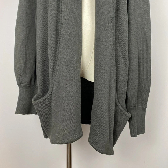 Vintage SIDEFFECTS Open Front Cardigan with large front pockets - Picture 8 of 11